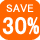 英語オンラインショッピングカート用アイコンsave 30 percent orange free icon download jpb2b.com